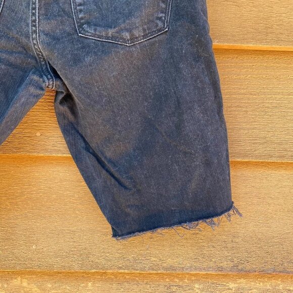 Gap Curvy Black Cut off Jean Shorts - Picture 11 of 15